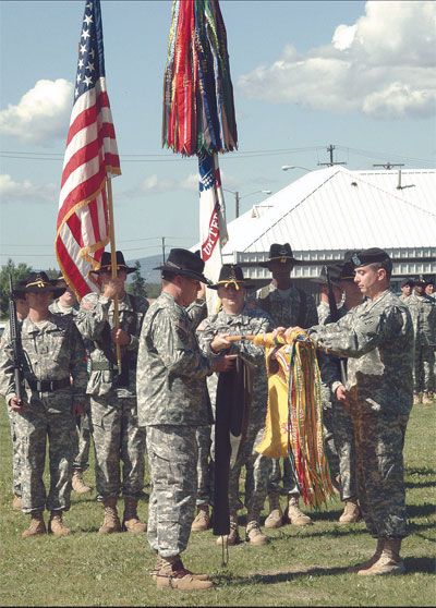 Lt. Col. Scott Brown, commander, 6th Squadron, 17th Cavalry